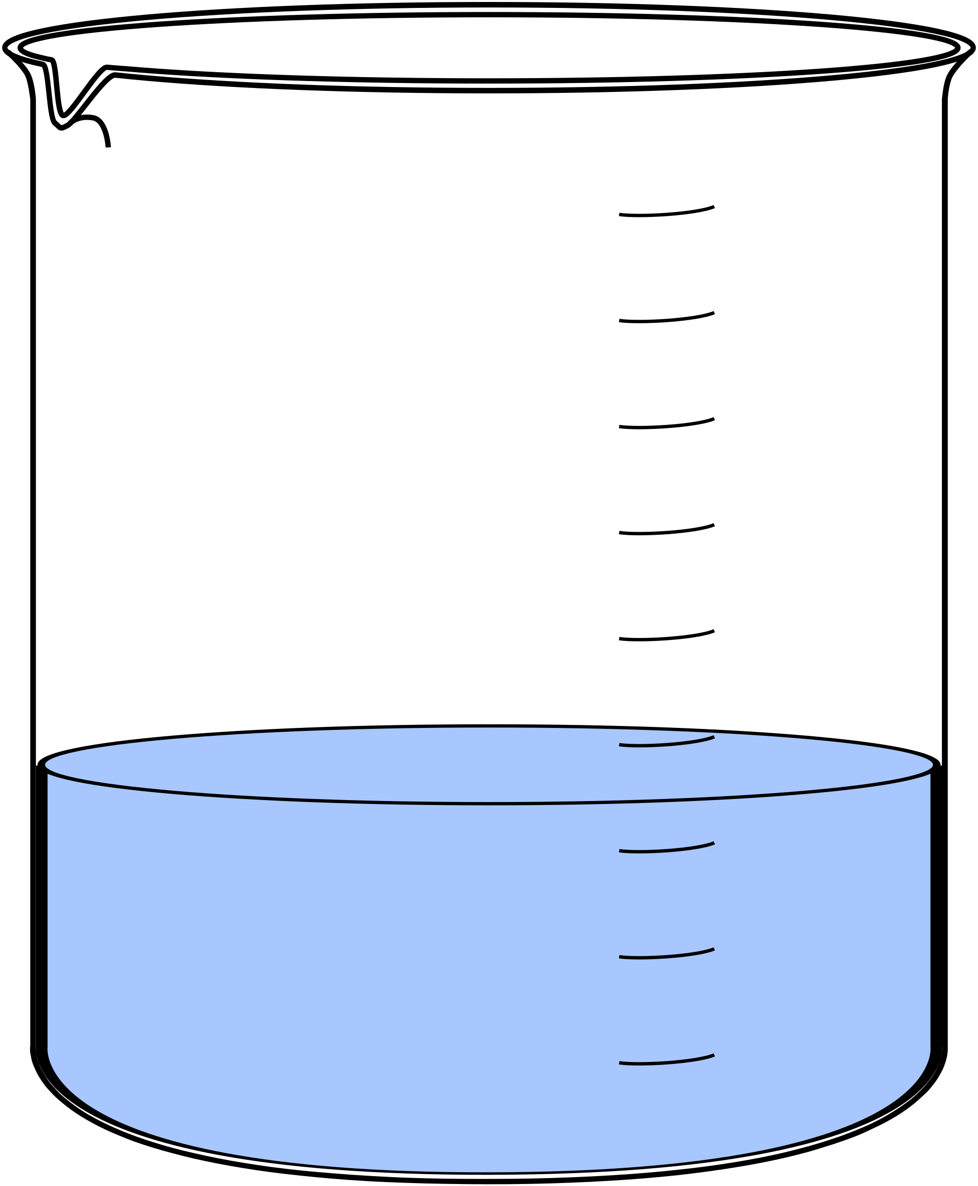 clipart science cylinder