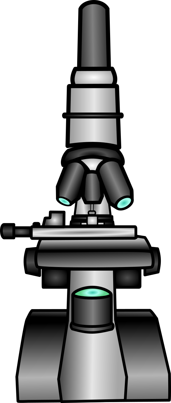 clipart science microscope