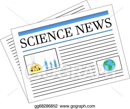 clipart science newspaper