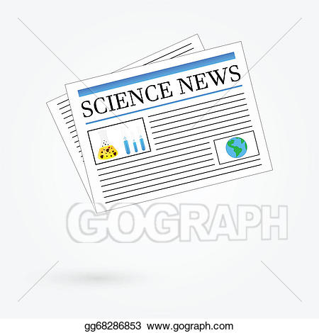 clipart science newspaper