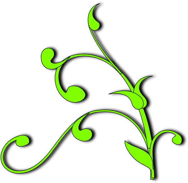 Plants clipart line art. Plant vine clip at