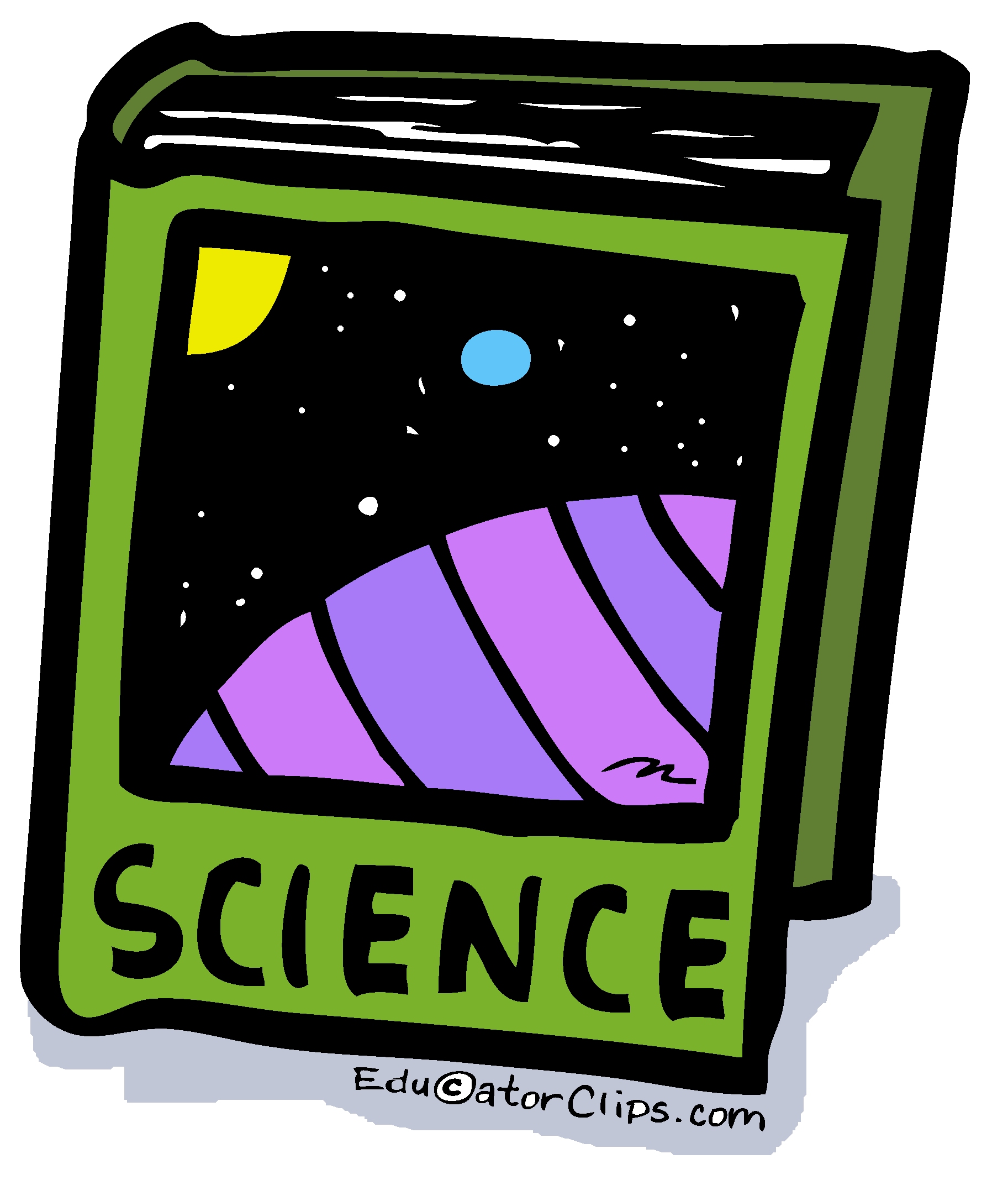 Book clip art . Textbook clipart science textbook