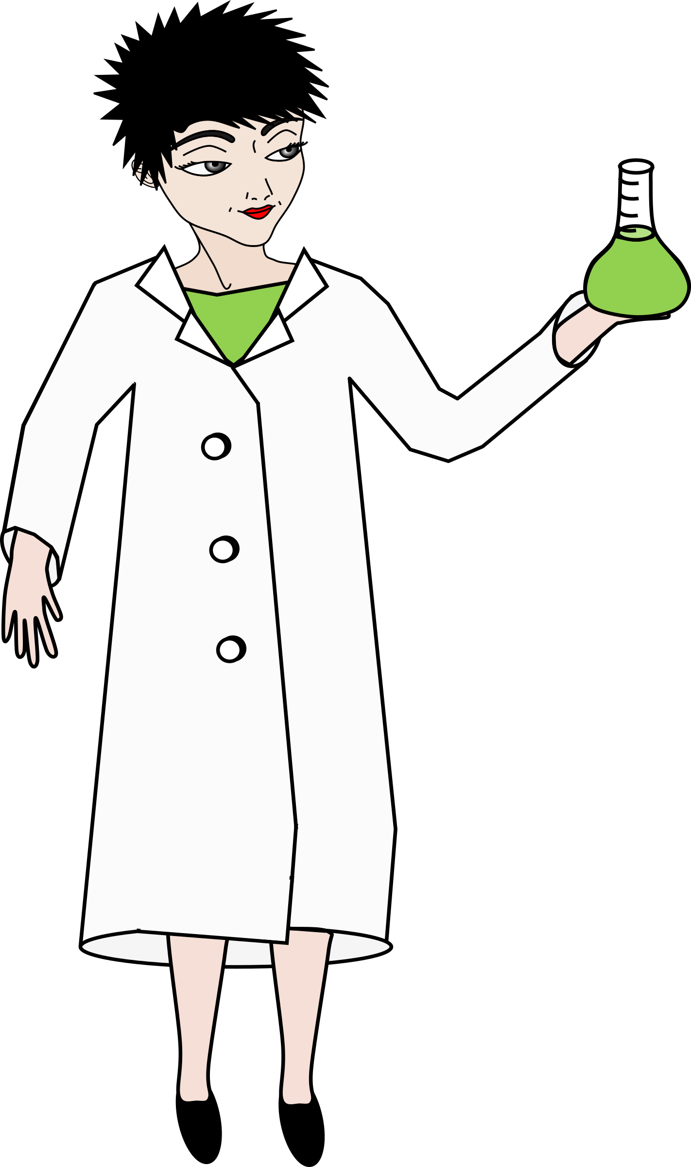 scientist clipart uniform