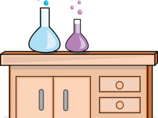 clipart science table