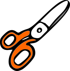 Scissor clip art at. Clipart scissors