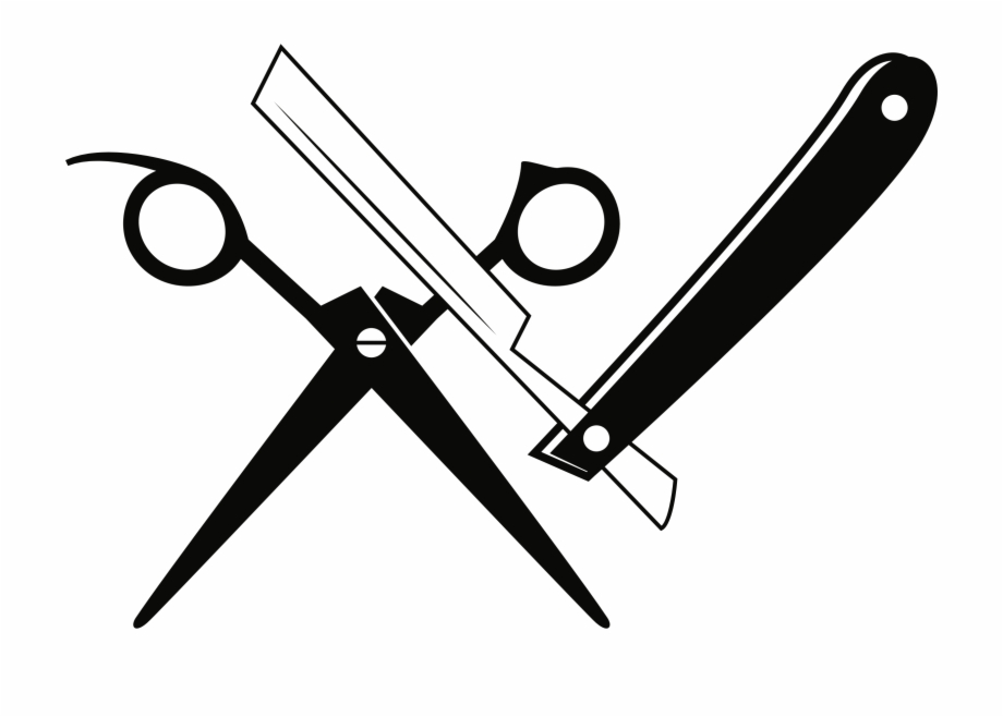 clipart scissors barbar