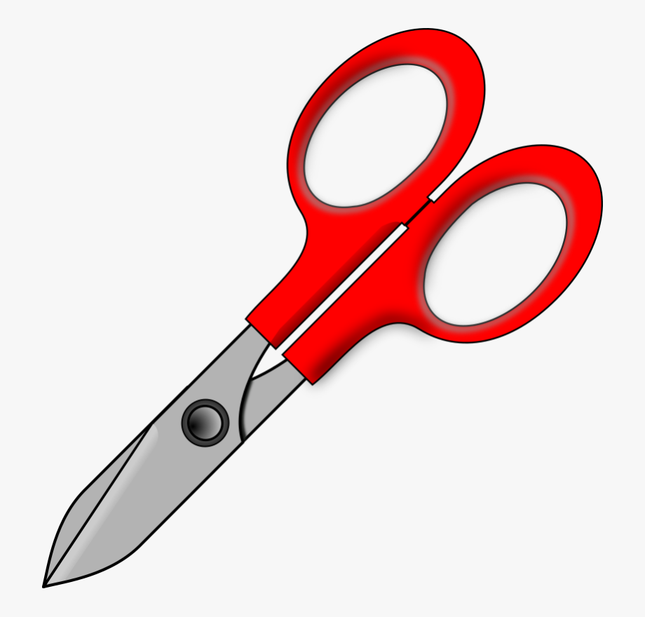 clipart scissors cartoon