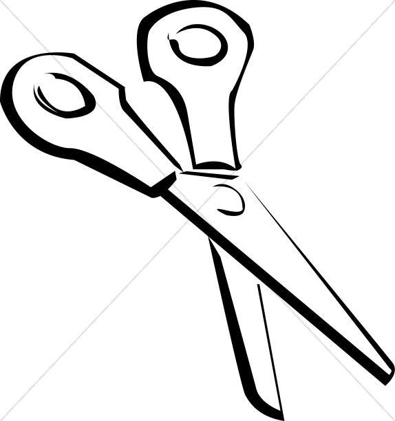 School christian . Clipart scissors classroom object