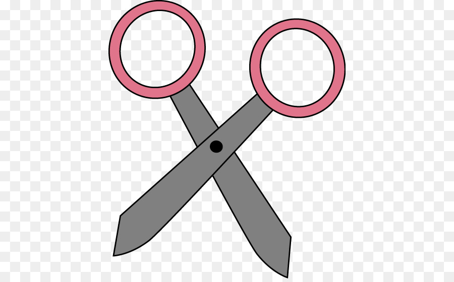 Cartoon illustration line . Clipart scissors cute