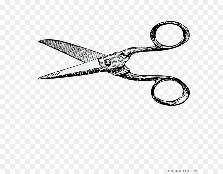 clipart scissors drawing