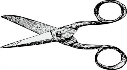 Shears clipart sewing. Scissors clip art sew