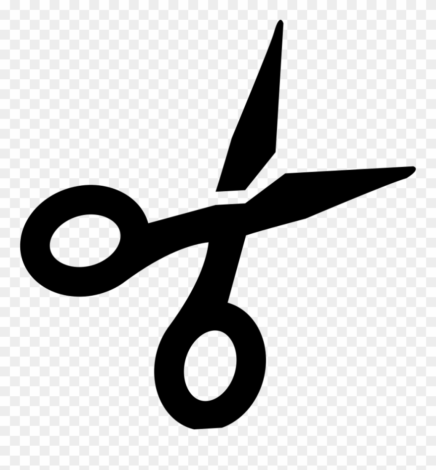 Clipart scissors icon. Open comments trim 