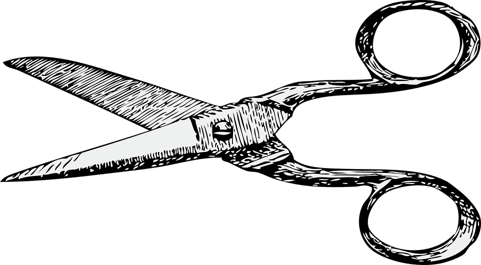 clipart scissors illustrator