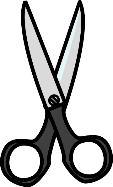 clipart scissors illustrator