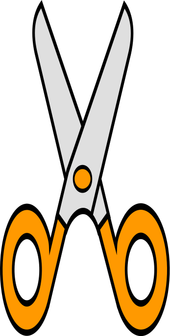 Clipart scissors orange. Clip art panda free