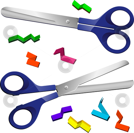 clipart scissors paper