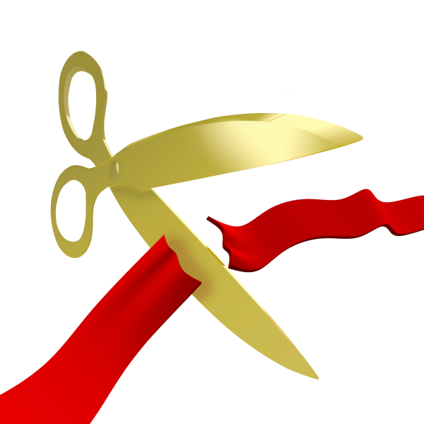 Scissors ribbon