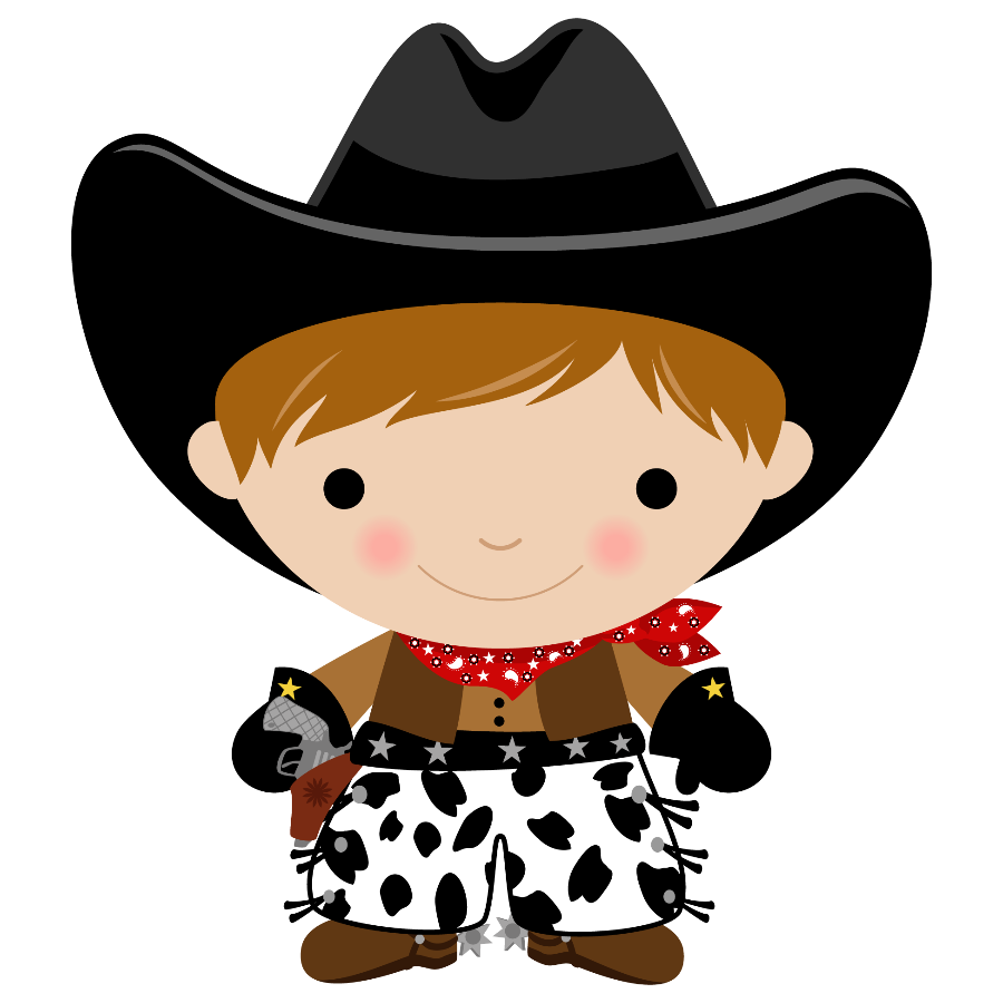 Cowboy e minus clip. Cowgirl clipart western party
