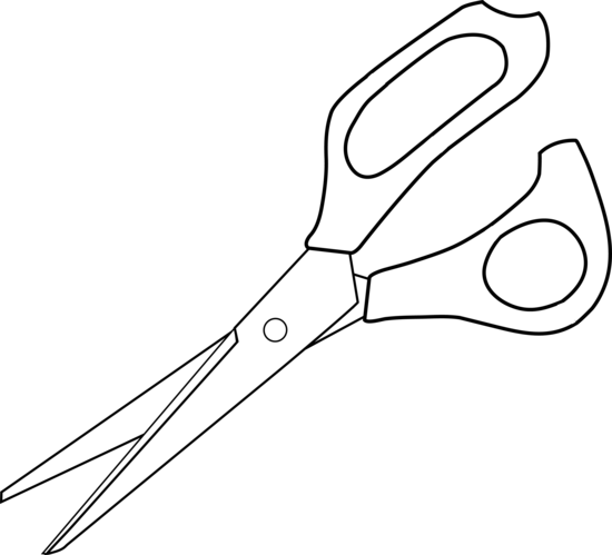 Free scissors image download. Shears clipart outline