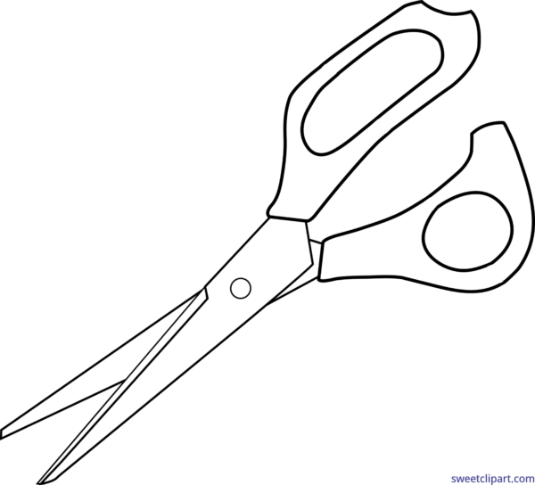 All clip art archives. Clipart scissors simple
