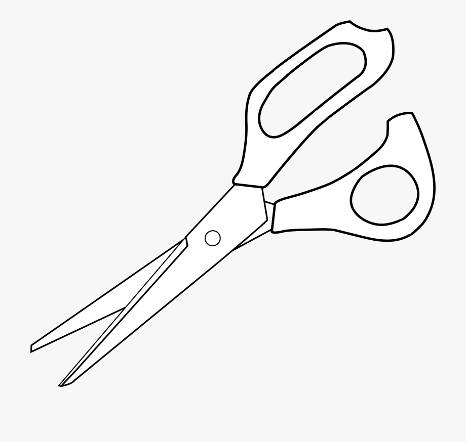 Scissors scissor white . Shears clipart drawn