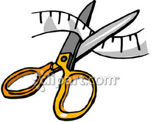 clipart scissors tape