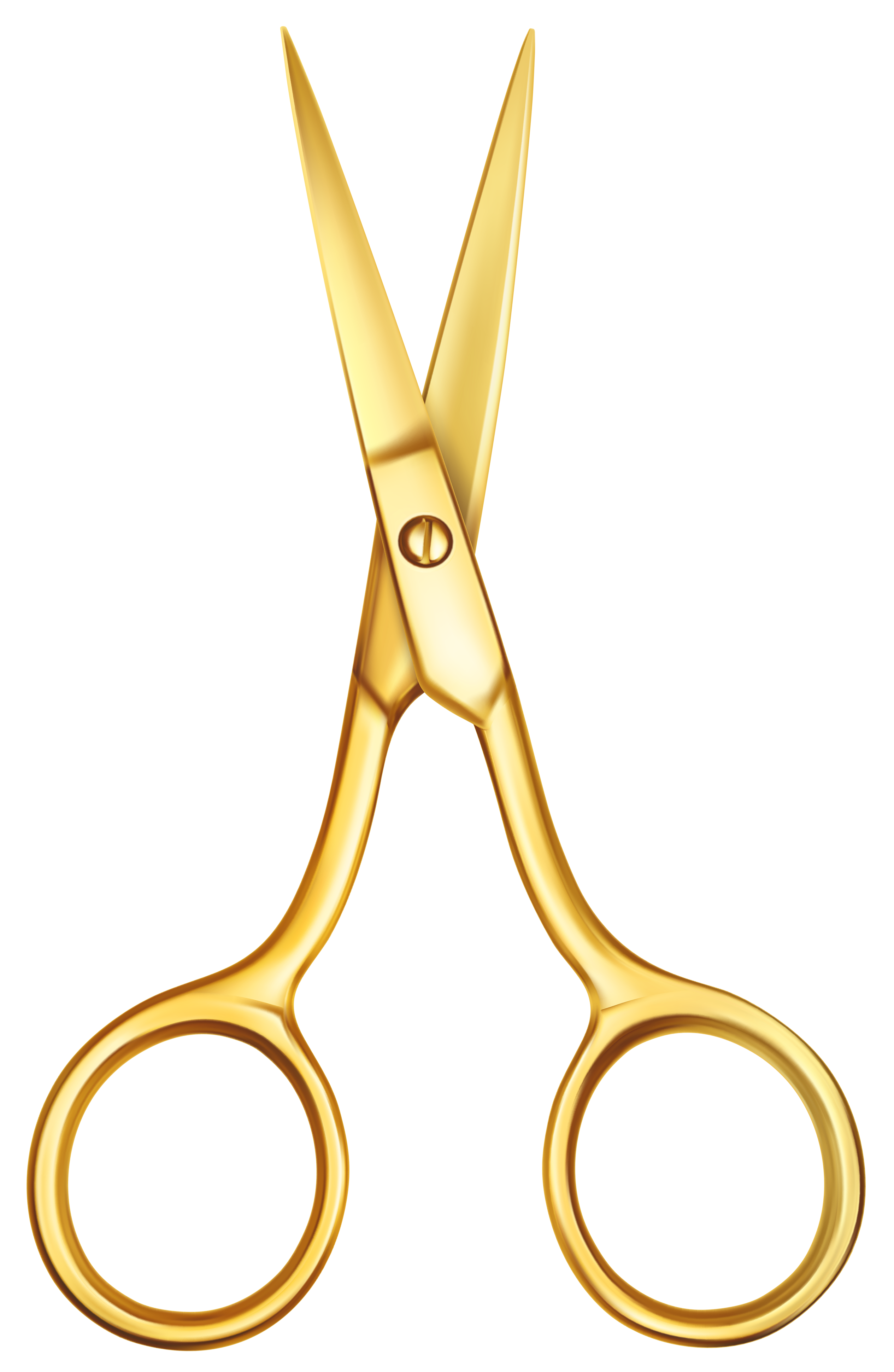 Gold png clip art. Clipart scissors transparent background