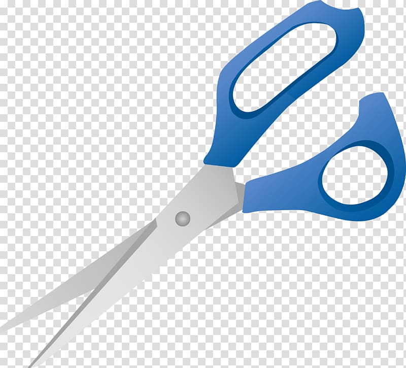 clipart scissors wavy lines