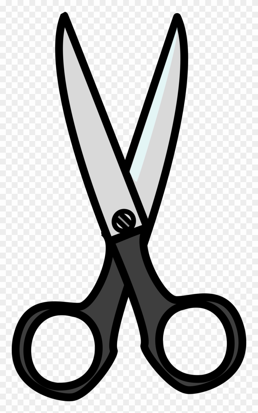 Clipart scissors wide open. Cutting isolated cartoon png