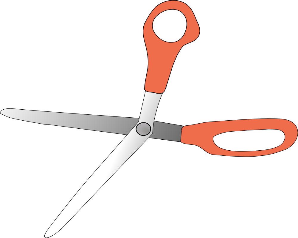 Clipart scissors wide open. Onlinelabels clip art 