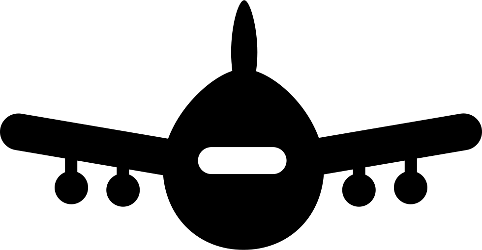 shapes clipart airplane