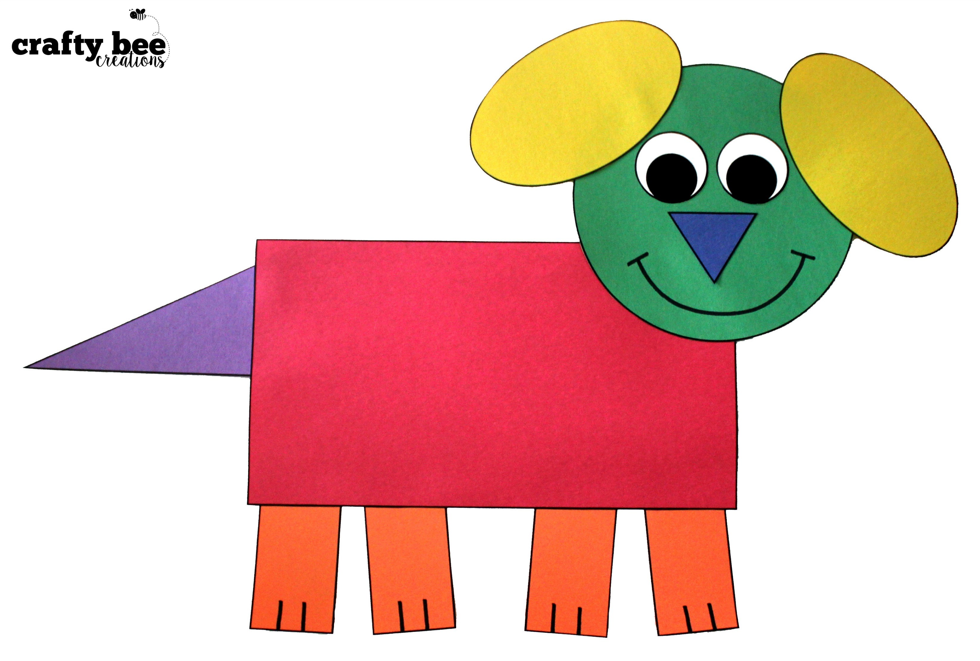 shapes clipart animal