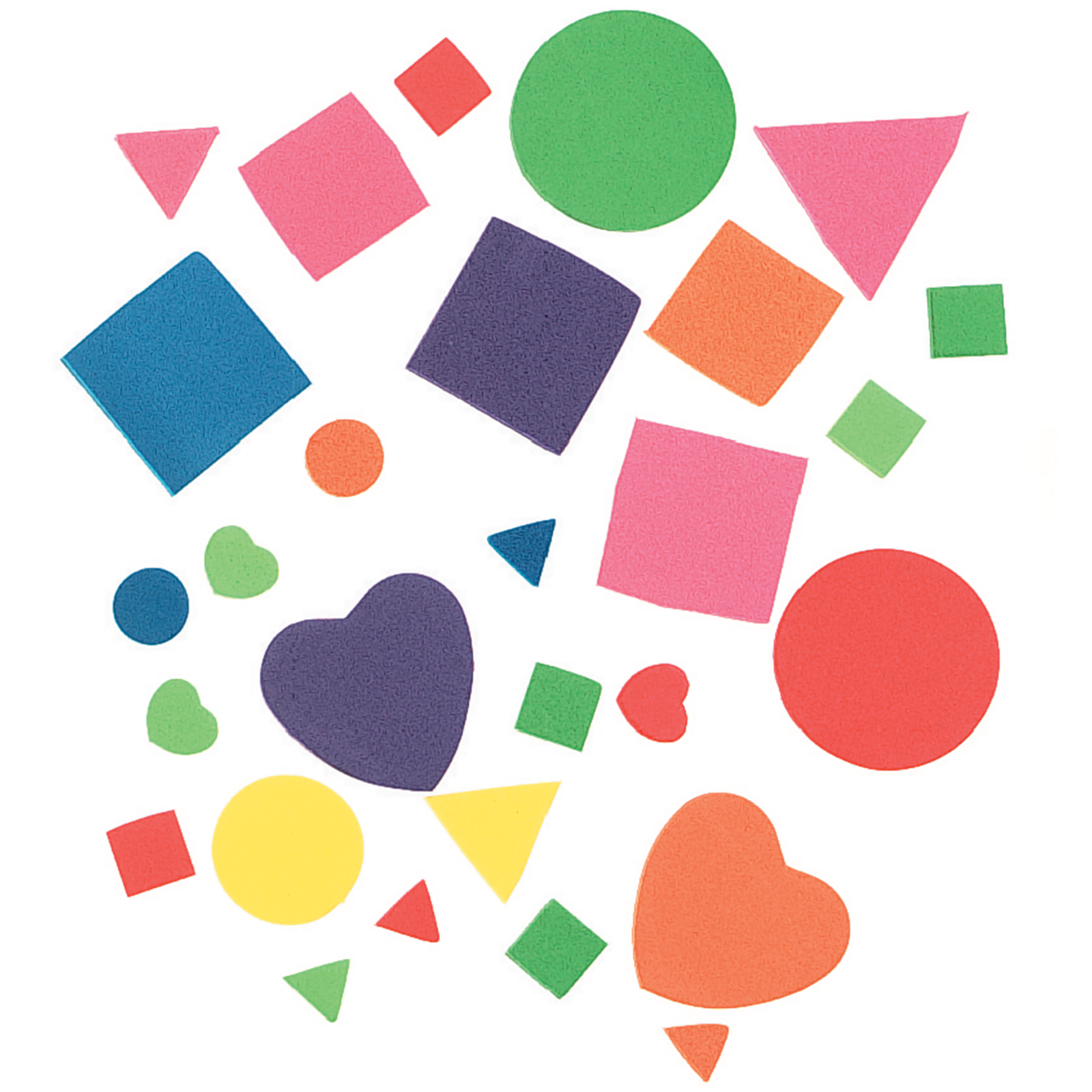 shapes clipart colorful