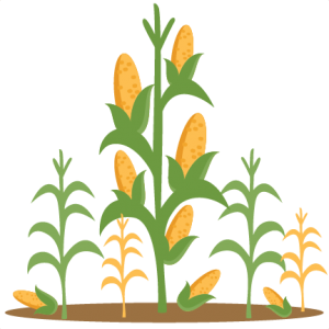 Pin on silhouette projects. Clipart trees corn