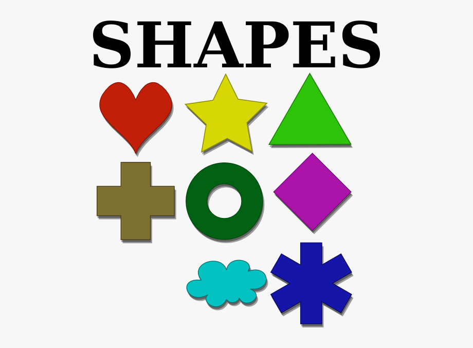 clipart shapes different shape