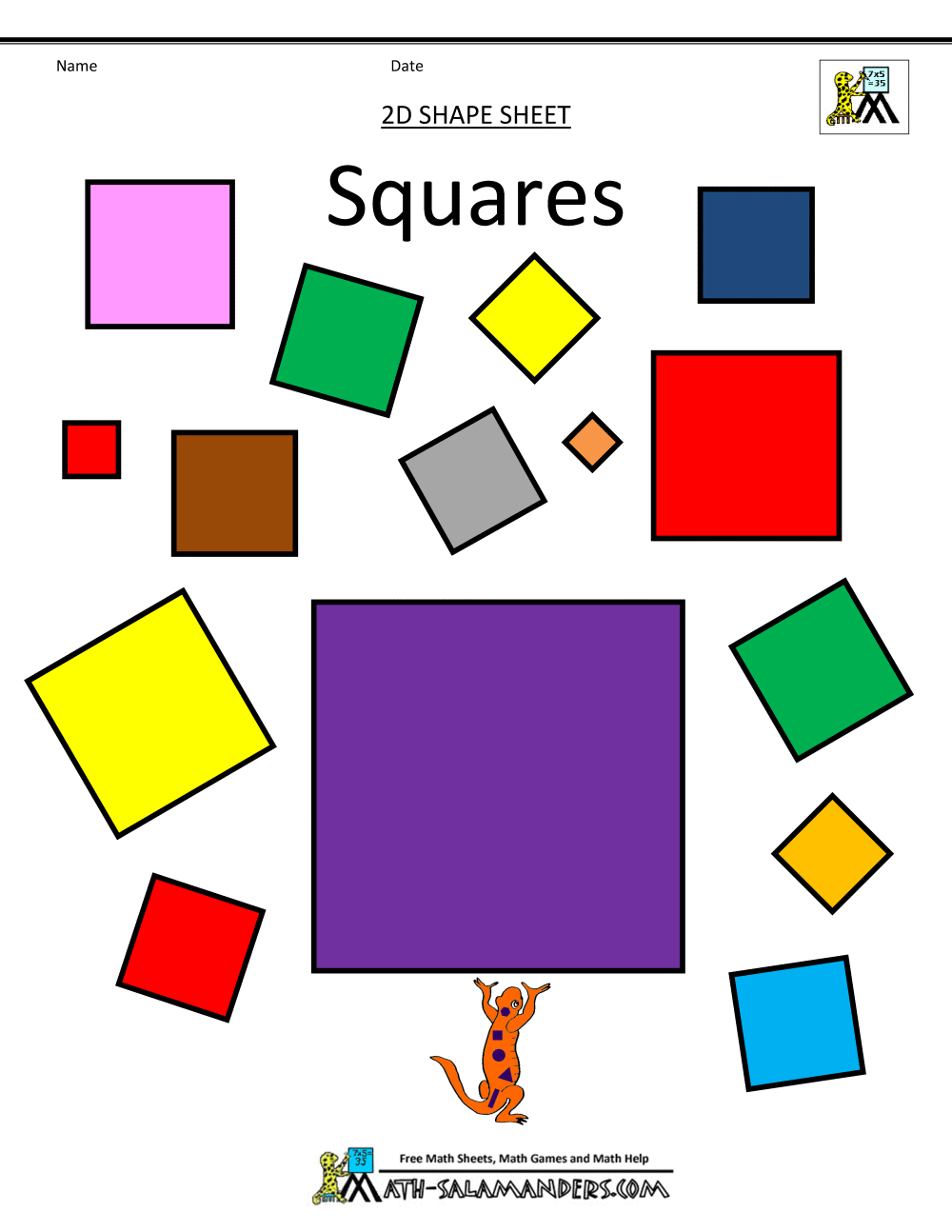 square clipart different