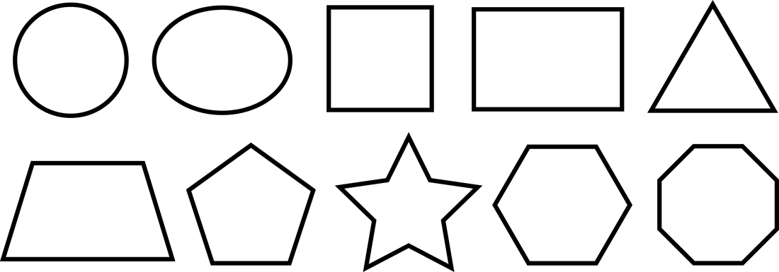 clipart shapes geometric