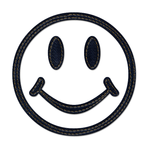 clipart smile black and white