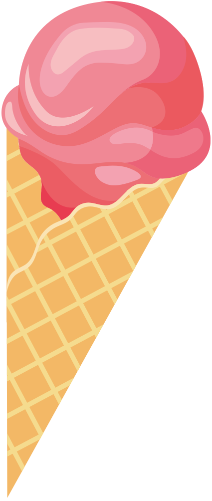 shapes clipart ice cream