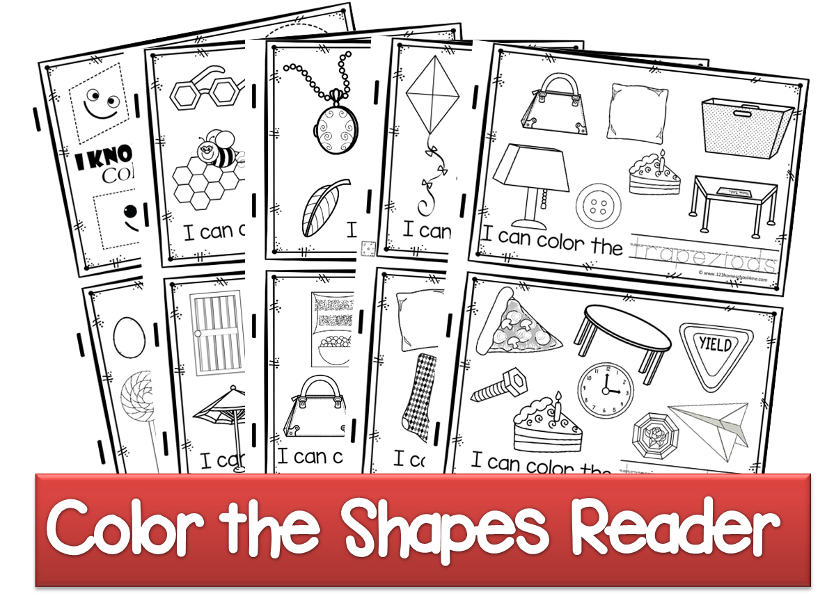 clipart shapes kindergarten