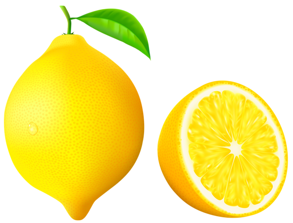 lemon clipart buah