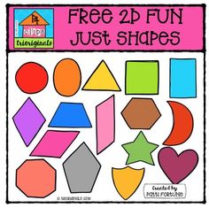 Shapes clipart mix, Shapes mix Transparent FREE for download on ...