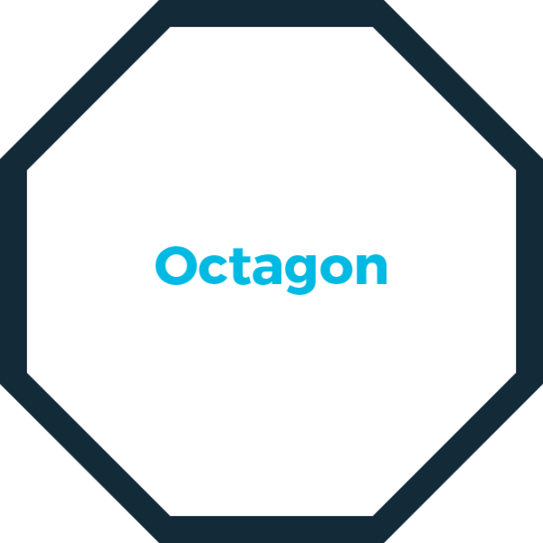Clipart shapes octagon. Supreme spa cover high