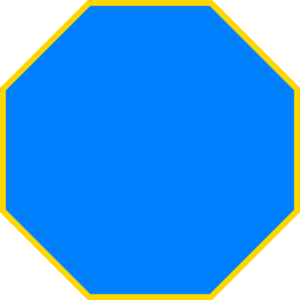 Free octagon shape cliparts. Hexagon clipart octogon