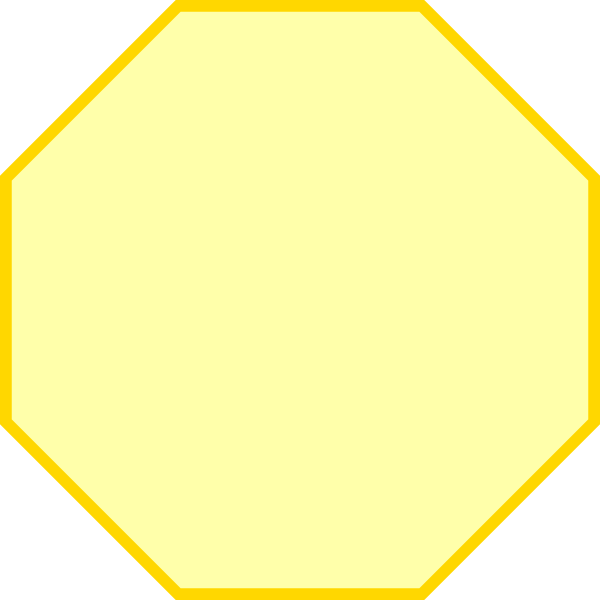 clipart shapes octagon