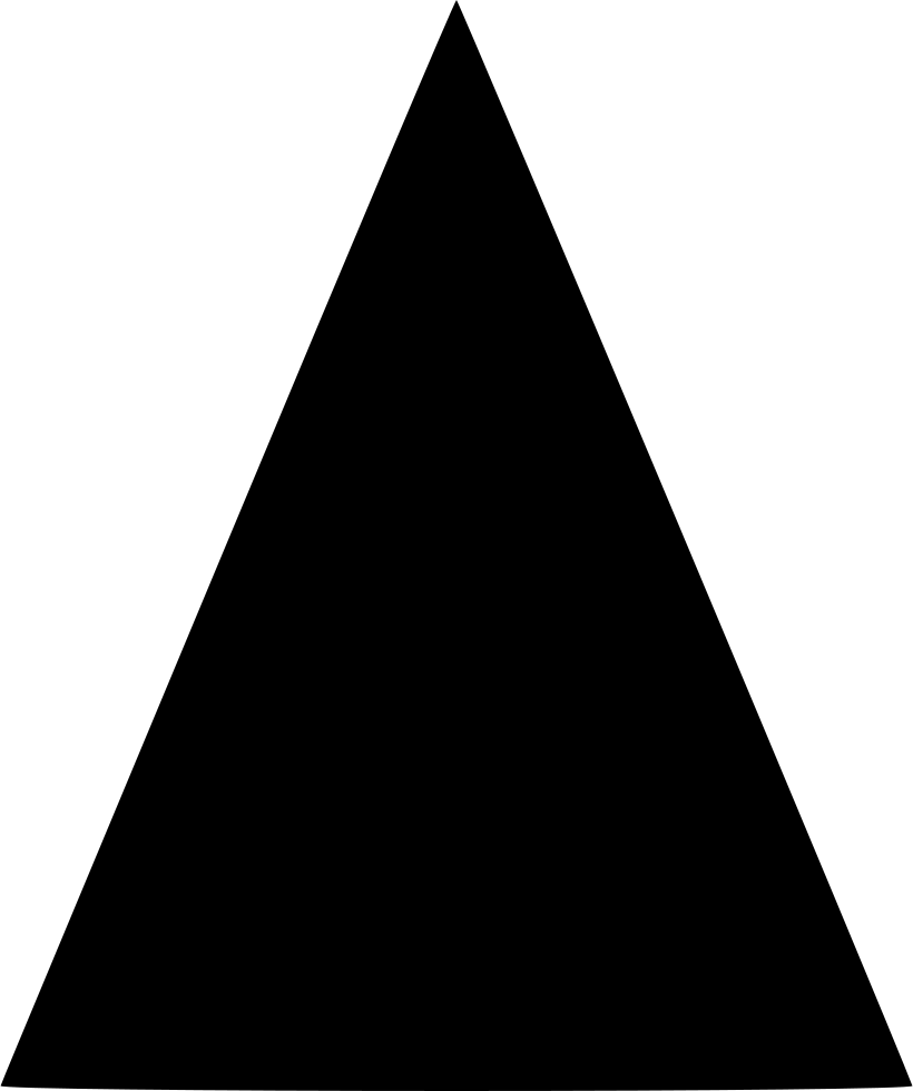 triangular clipart shape person