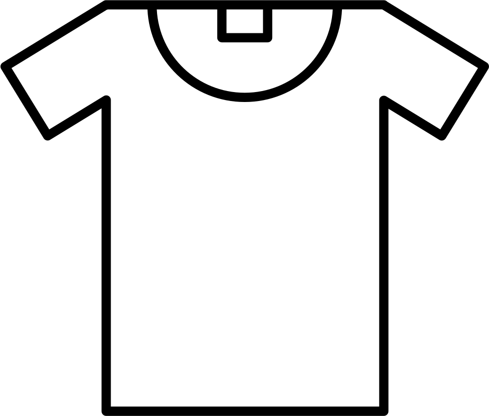 clipart shirt shirt outline