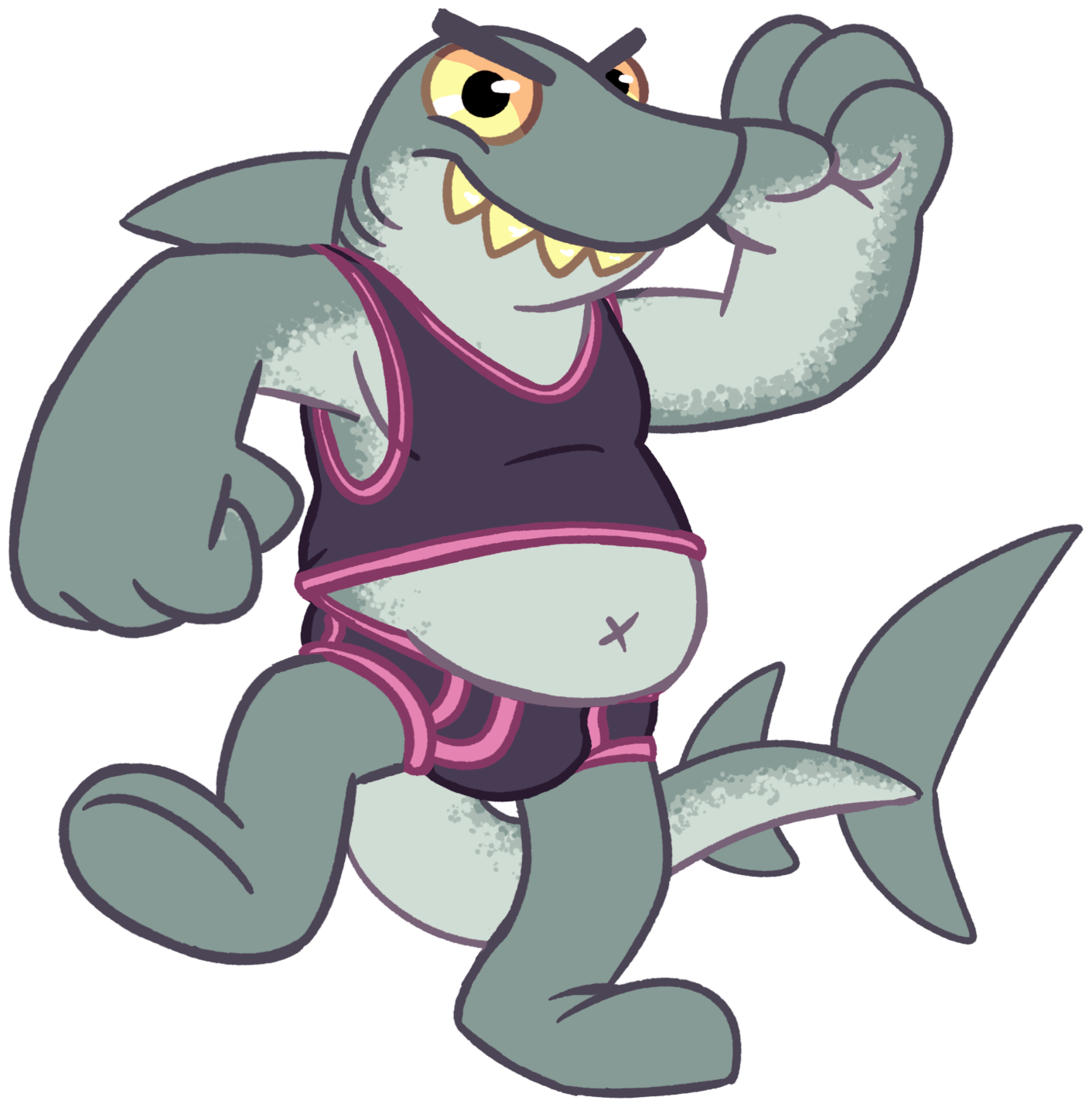 clipart shark animated