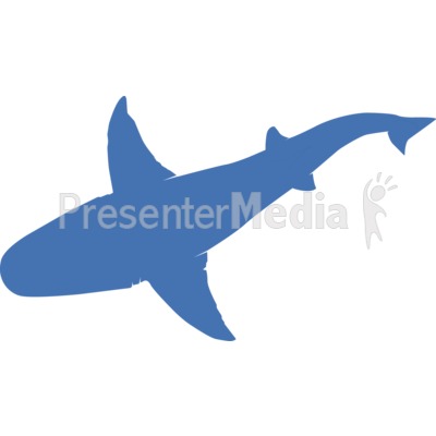 Top silhouette wildlife and. Clipart shark body