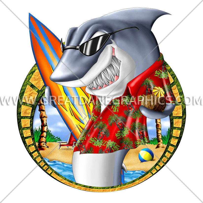 clipart shark character